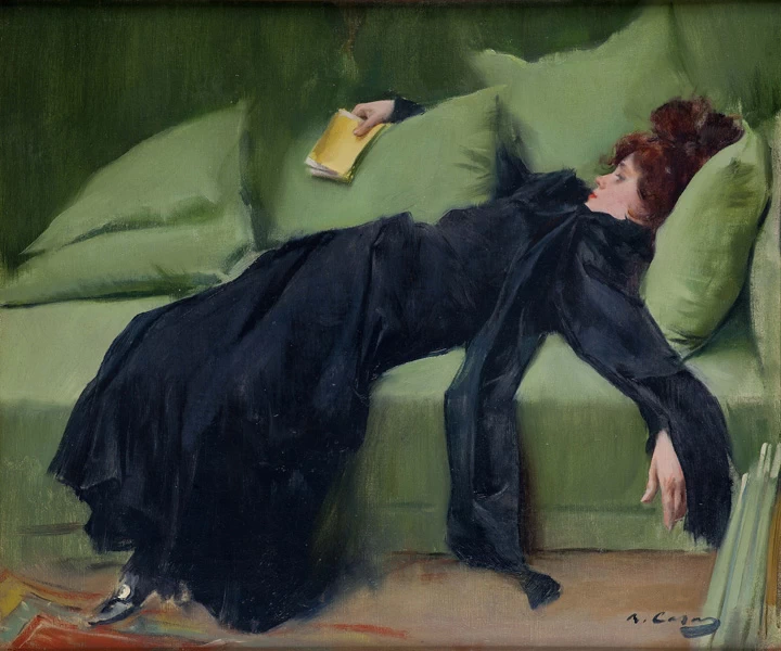Ramon Casas - Dopo il ballo, Museu de Montserrat